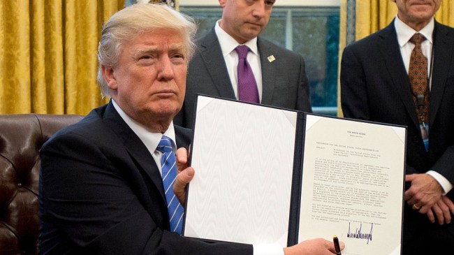 President Trump Signs Order To Expand Offshore Oil And Gas Exploration